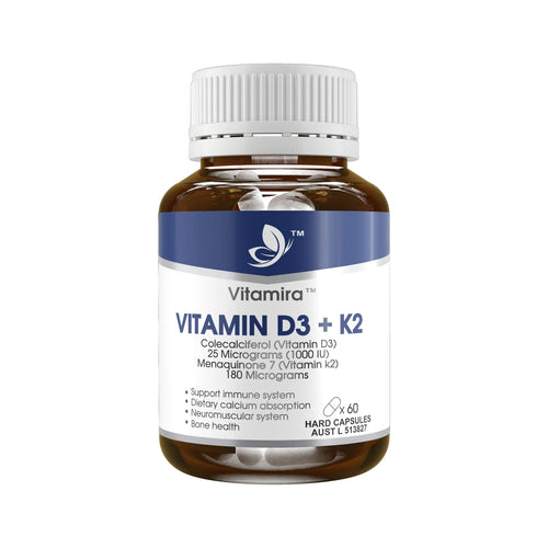 Vitamin D3 + K2
