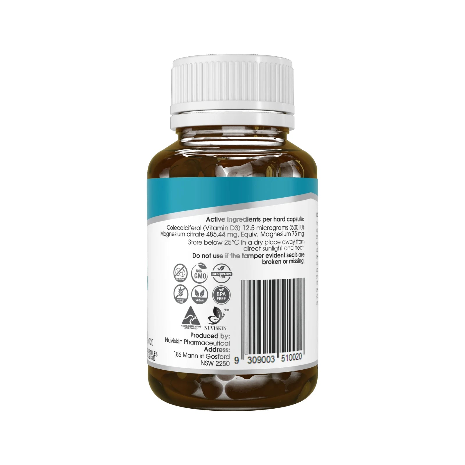 Vitamin D3 + Magnesium